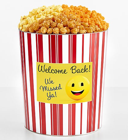 Tins With Pop® 3.5 Gallon Welcome Back Smiley 3 Flavor