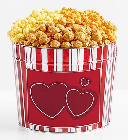 Tins With Pop® Double Red Hearts 3 Flavor