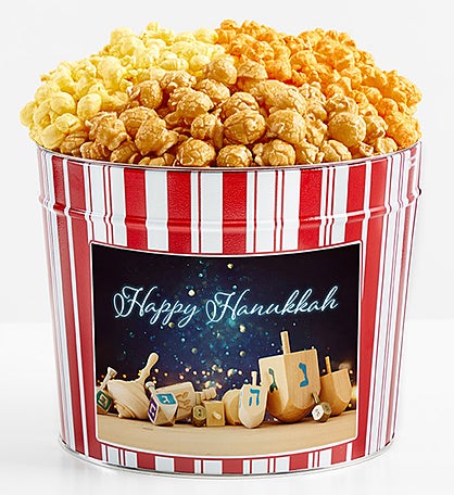 Tins With Pop® Happy Hanukkah Wooden Dreidel