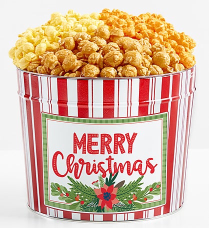 Tins With Pop® Merry Christmas Pointsettia