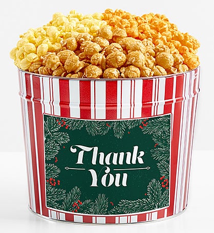 Tins With Pop® Thank You Holiday Evergreen