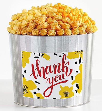 Tins With Pop® Thank You Flowers