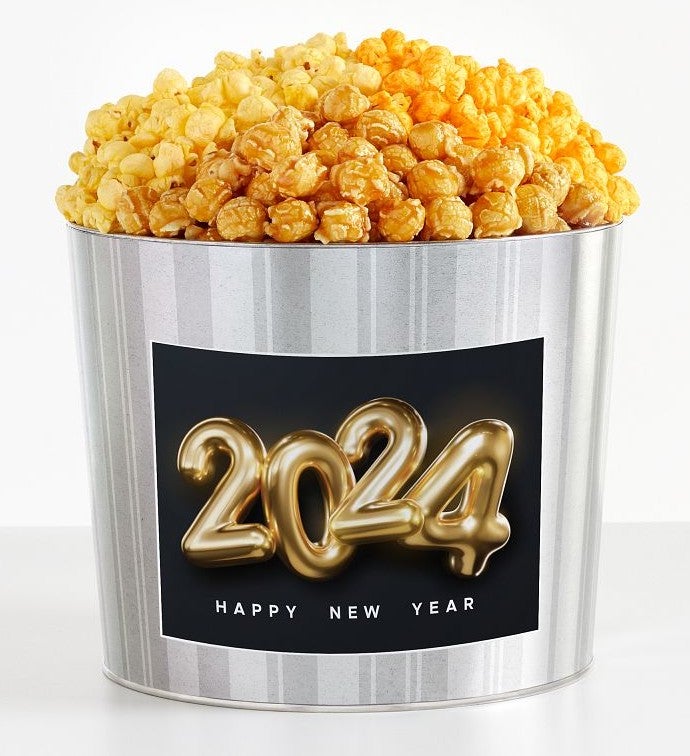 Tins With Pop® Happy New Year 2024 3 Flavor