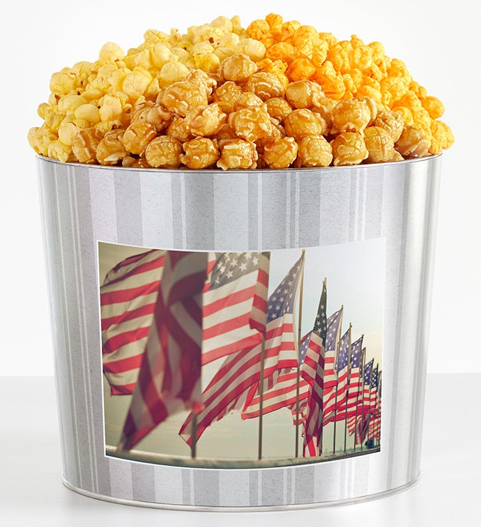 Tins With Pop® Waving Flags