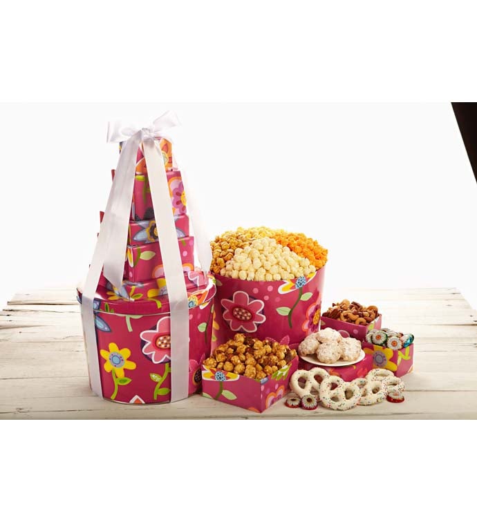 Garden Whimsy Tin & Tower