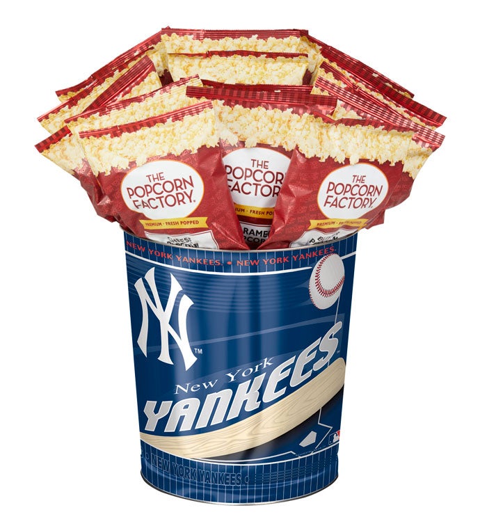New York Yankees Gallon Tin - What's Poppin