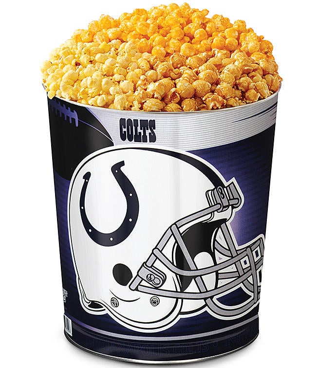 Indianapolis Colts 3 Flavor Popcorn Tins