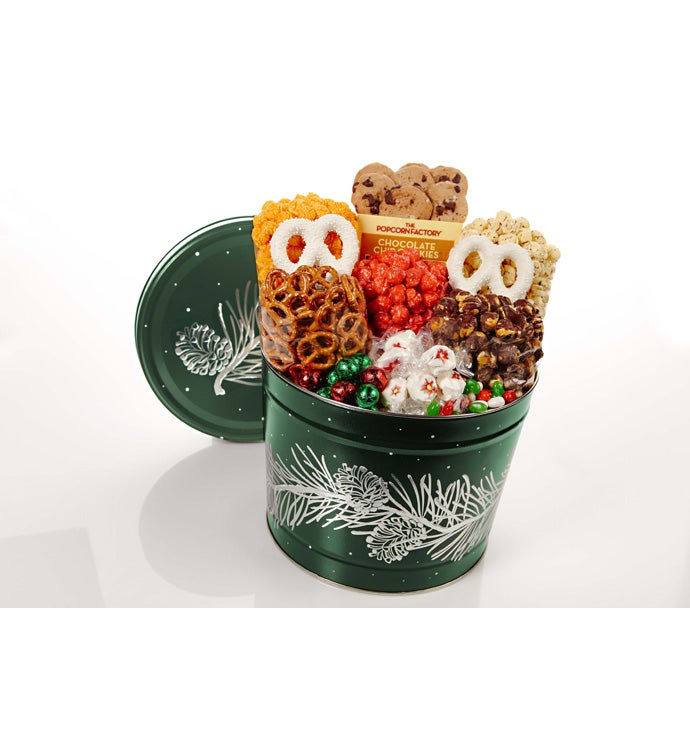 Snowy Pine Snack Assortment