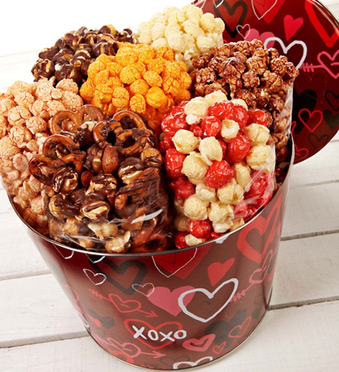 Graffiti Hearts 7 Flavor Popcorn