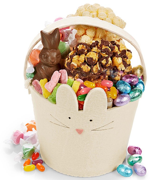 Felt Bunny Basket