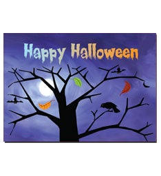 Night Owl Greeting Card