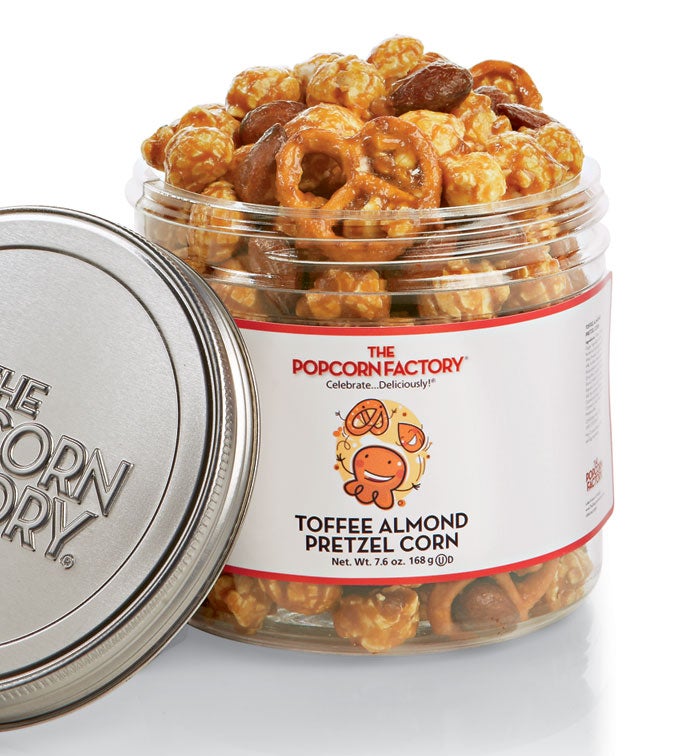 Toffee Almond Pretzel Corn