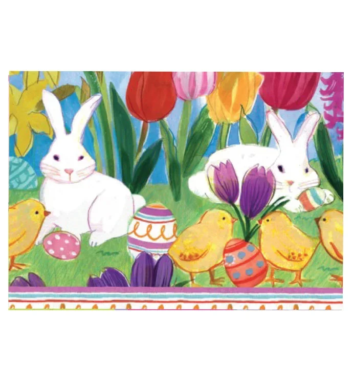 Easter In Bloom Greeting Card