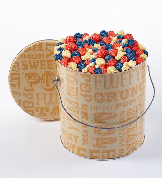 1 Gallon Patriotic Kettle Corn