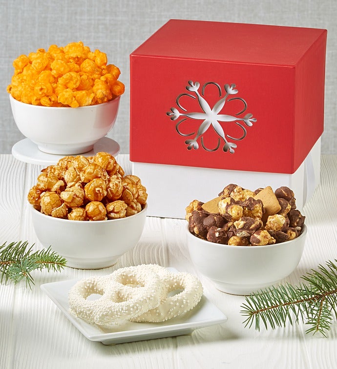 Snowflake Cut Out Gift Box