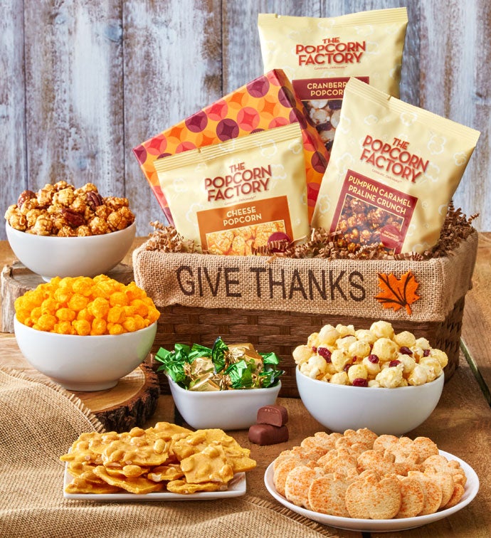 Gourmet Give Thanks Gift Basket