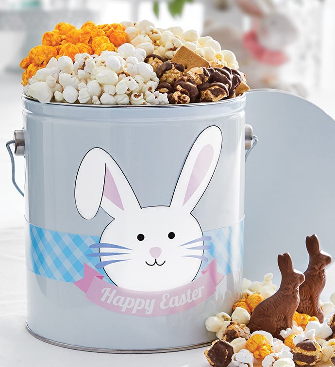 Happy Easter 1 Gallon Pail of Snacks