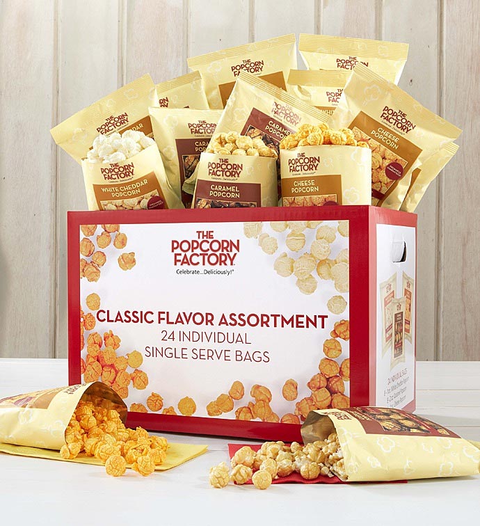 24 Pack Single Serve Popcorn