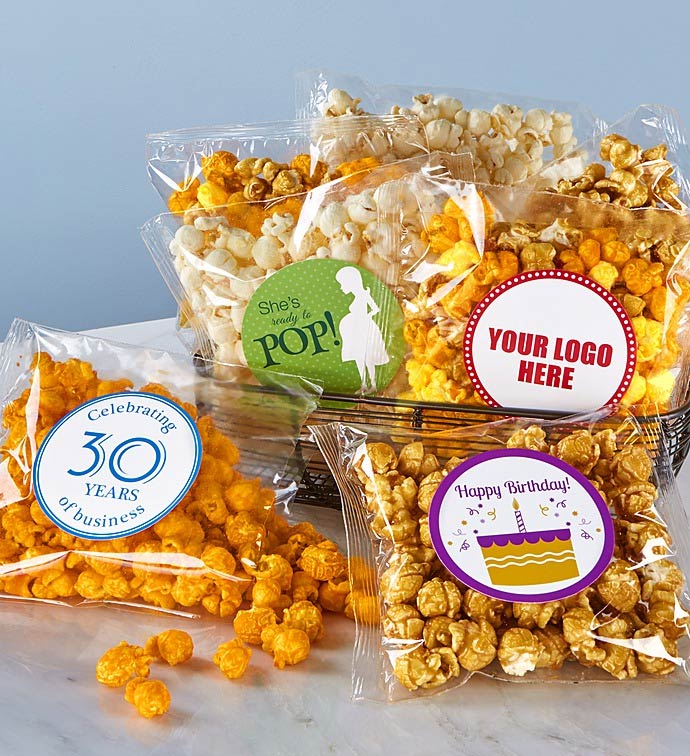 100 Count Clear Snack Bags Cheese Popcorn