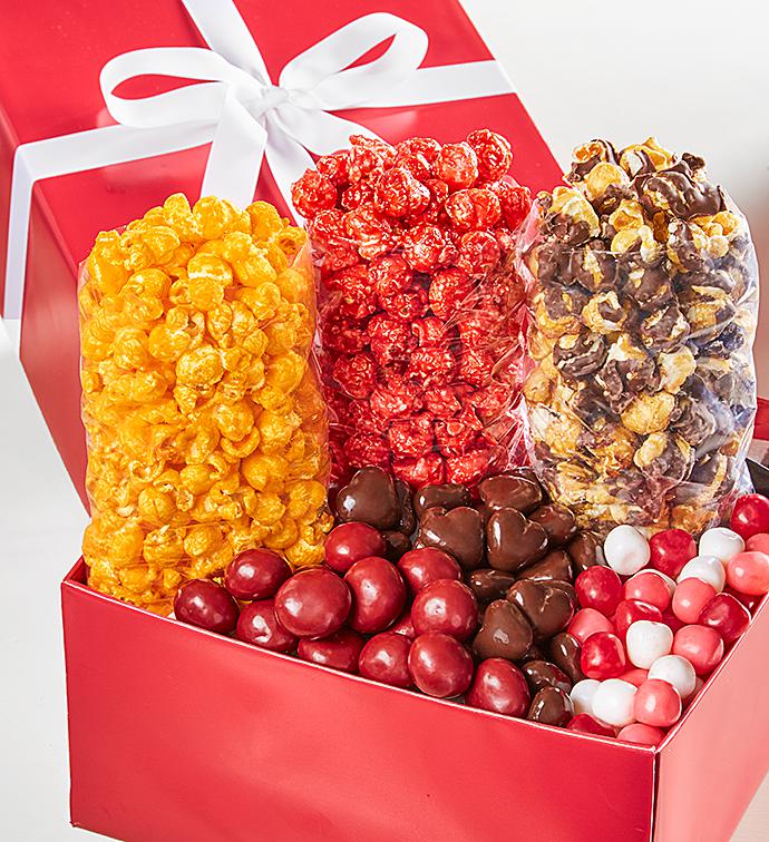 Simply Red Happy Valentine's Day Snack Gift Box