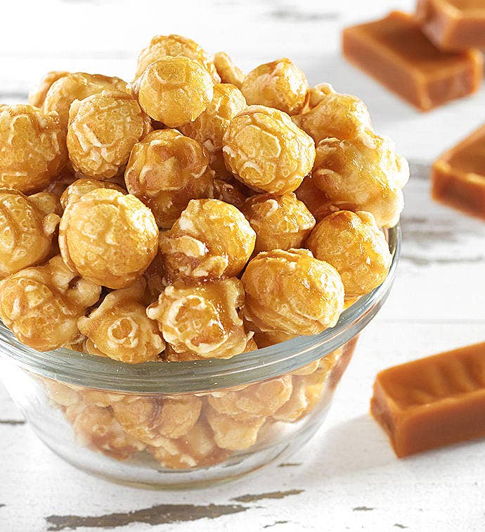 Sugar Free Caramel Popcorn from The Popcorn Factory