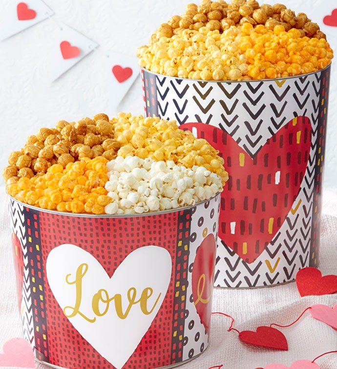 Wild About You Popcorn Tins
