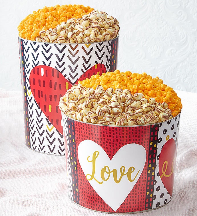 Wild About You Deluxe Popcorn Tins