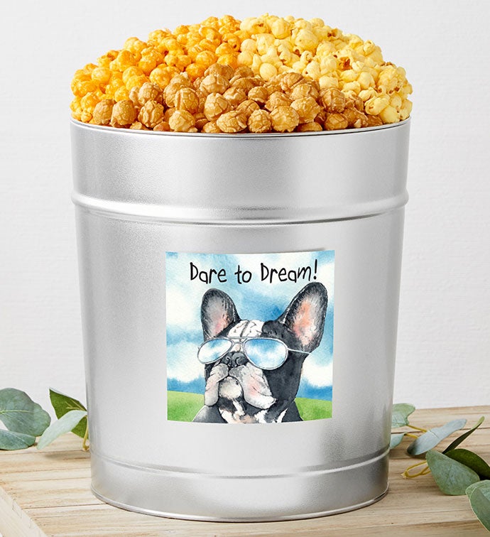 Dare to Dream Popcorn Tins