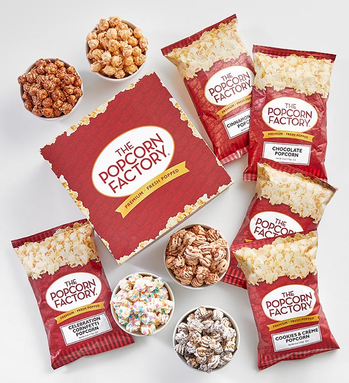 Sweet Popcorn Samplers from The Popcorn Factory