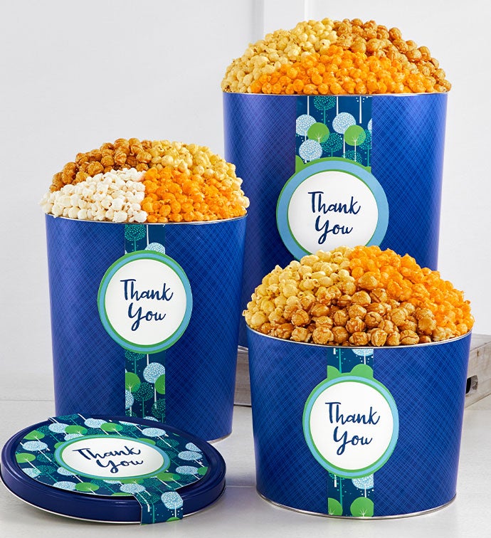 Thanks A Bunch Popcorn Tins
