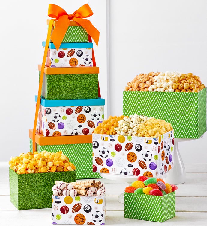 Man Cave 5 Gift Box Snack Tower