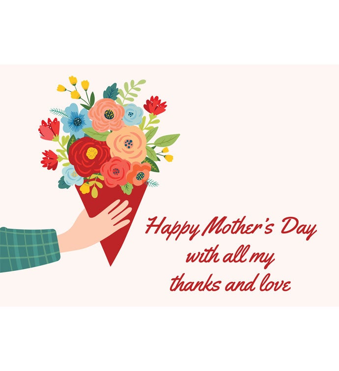 Tins With Pop® Happy Mother's Day With All My Thanks And Love