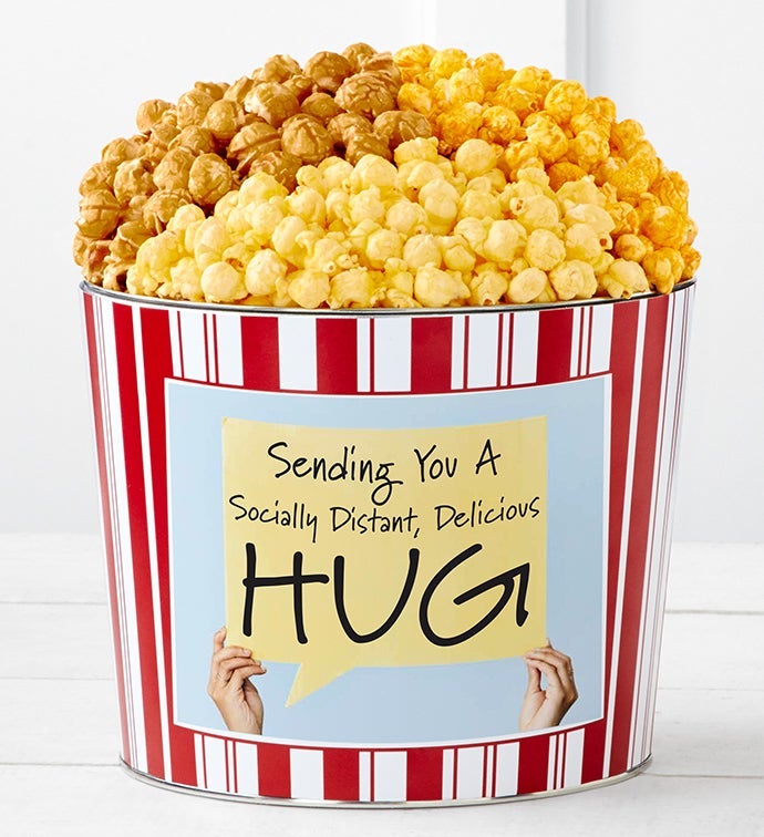Tins With Pop® Socially Distant Hug Sign