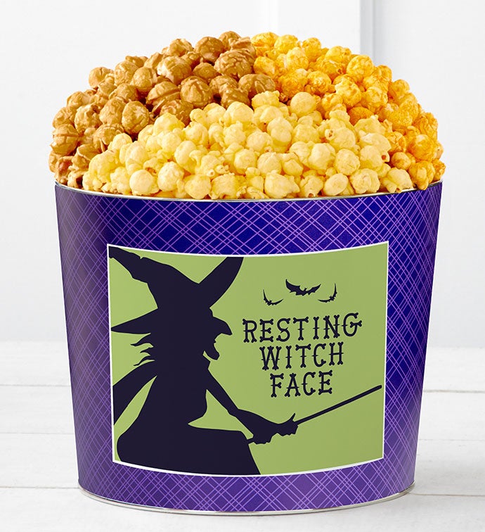 Tins With Pop® Resting Witch Face   If The Broom Fits