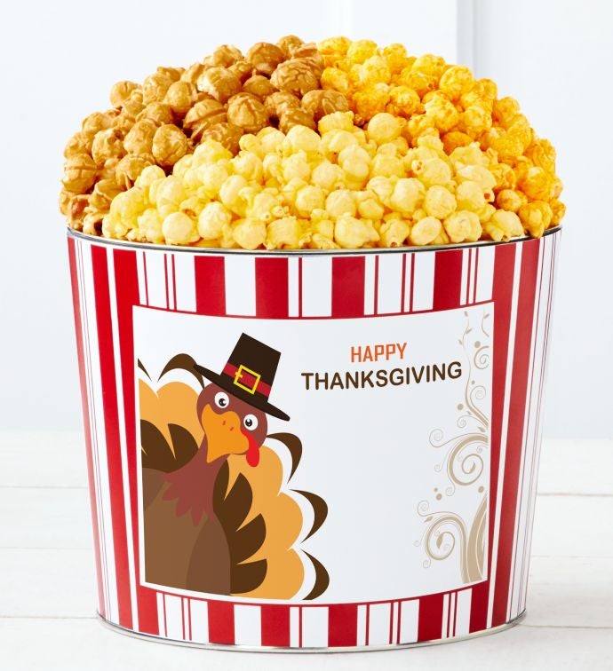 Tins With Pop® Happy Thanksgiving Turkey