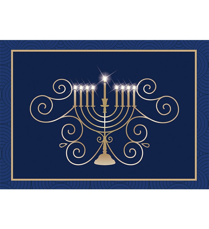 Packed With Pop® Hanukkah Gold Candle