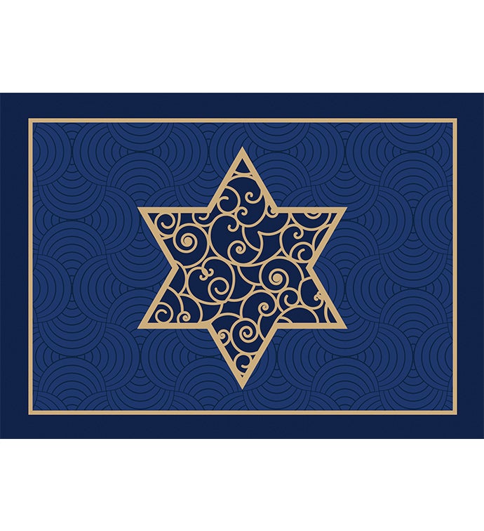 Packed With Pop® Happy Hanukkah Gold Star