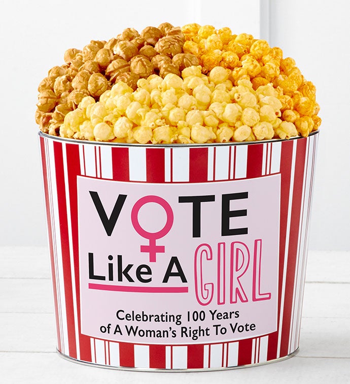 Tins With Pop® Vote Like A Girl