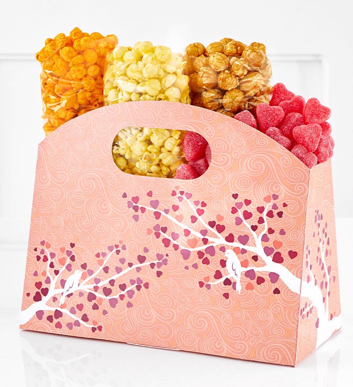 Blushing Branches Decorative Gift Tote