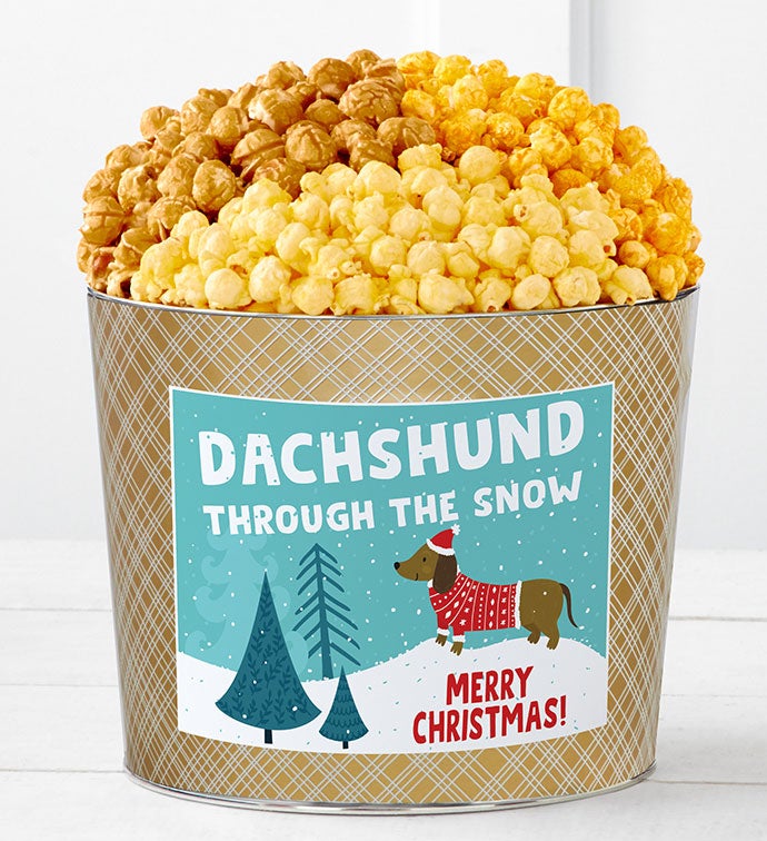 Tins With Pop® Dachshund Through The Snow
