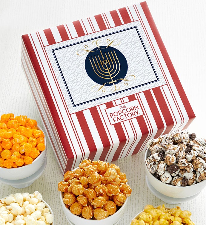 Packed With Pop® Hanukkah Candle White Background