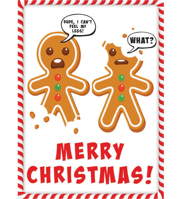 Cards With Pop&reg; Gingerbread Men Merry Xmas