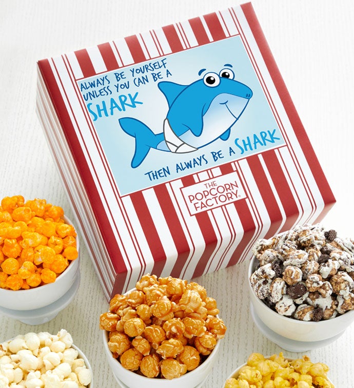 Packed With Pop™ Always Be A Shark The Popcorn Factory