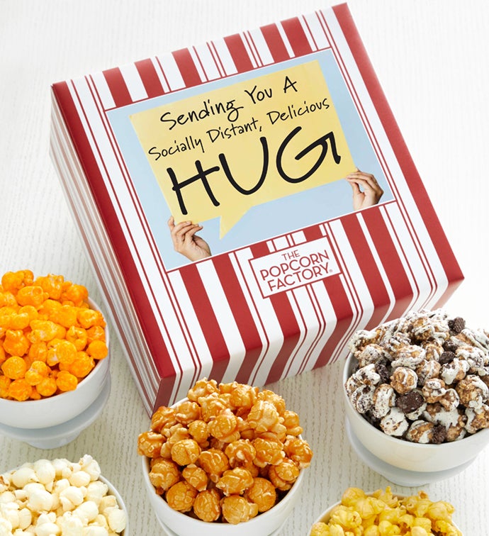 Packed With Pop® Socially Distant Hug   Sign