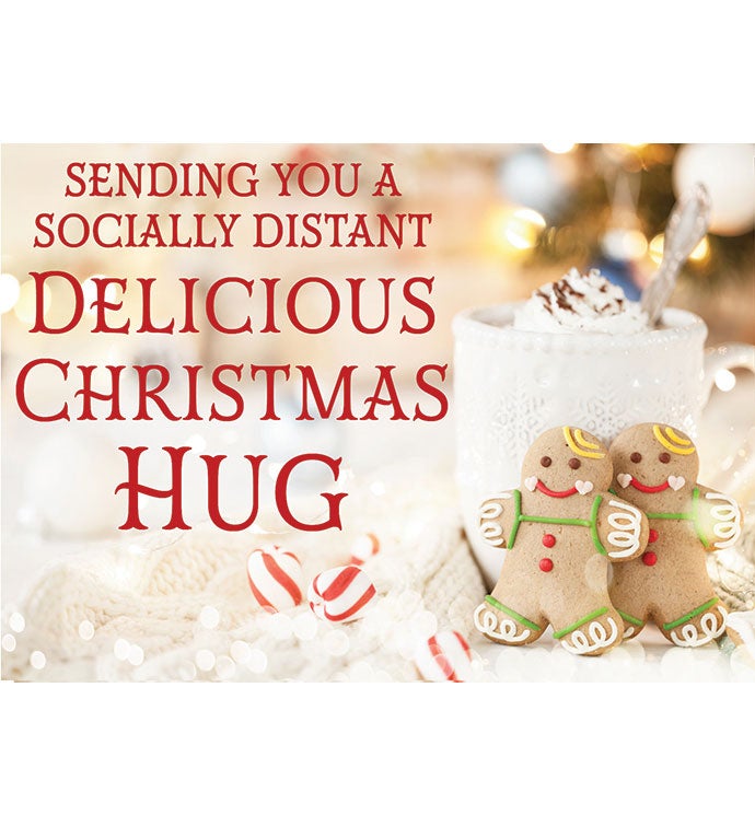 Tins With Pop® Sending You A Socially Distant Delicious Christmas Hug - Gingerbread