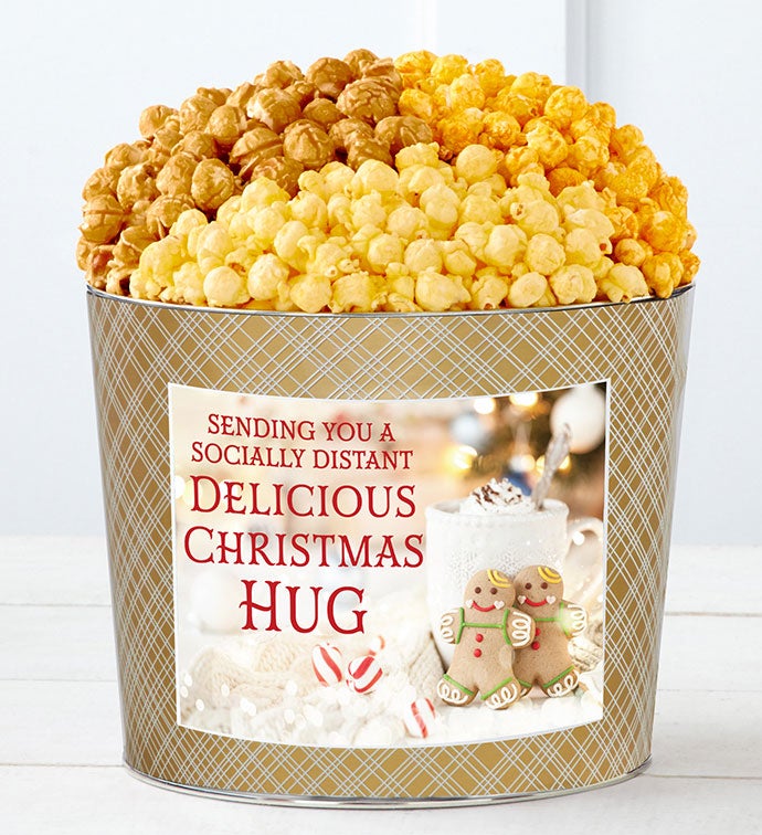 Tins With Pop® Sending You A Socially Distant Delicious Christmas Hug - Gingerbread