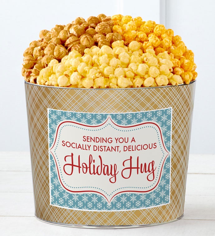 Tins With Pop® Sending You A Socially Distant Delicious Holiday Hug   Snowflakes