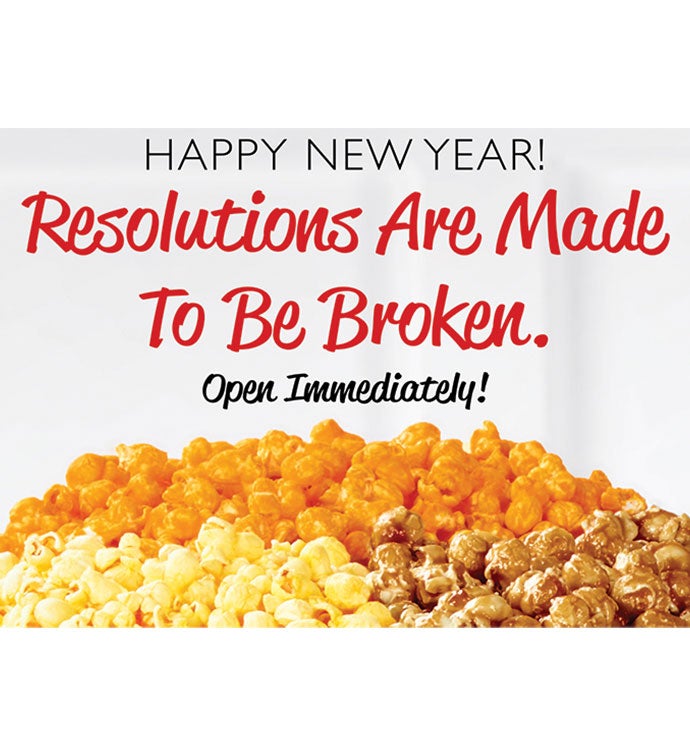 Packed With Pop&reg; Happy New Year Broken Resolutions