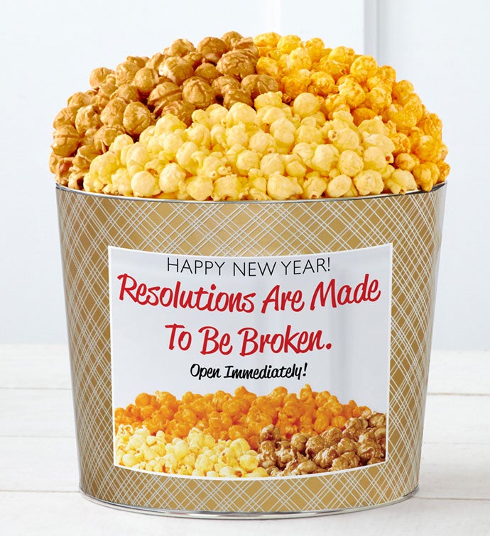 Tins With Pop® Happy New Year Broken Resolutions