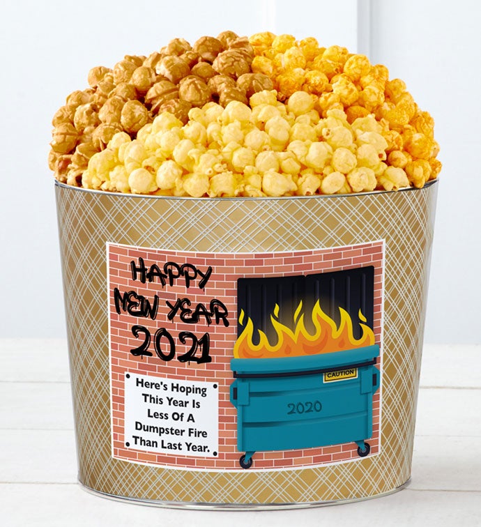 Tins With Pop® Happy New Year Dumpster Fire